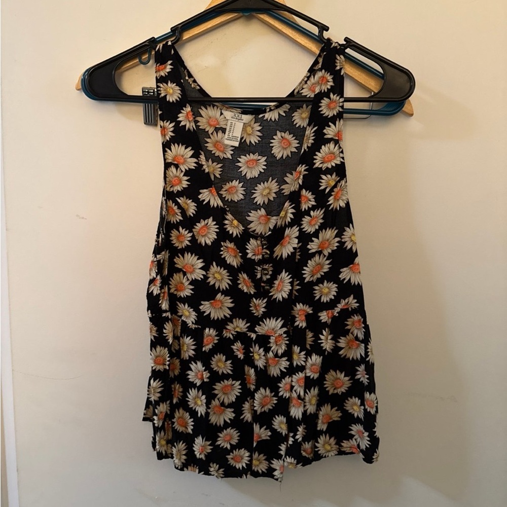 Floral Sleeveless Top
